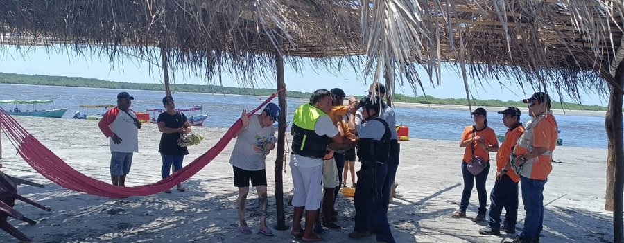 Tres personas ahogadas en la Isla Tasajera, La Paz