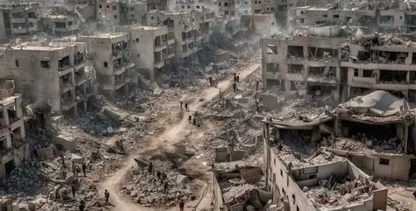 Asedio militar israelí hace colapsar la vida en Gaza.