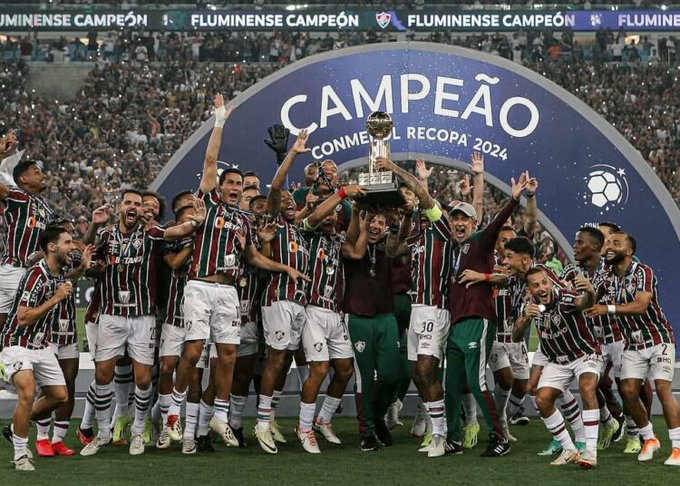 Fluminense se coronó campeón de la Recopa Sudamericana.
