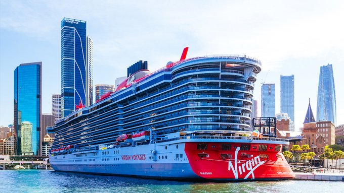 Virgin Voyages presenta un crucero de un mes para teletrabajadores.