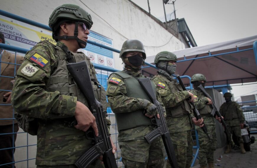Disminuyen homicidios un 27% en Ecuador tras declaratoria de “conflicto armado interno”, afirma ministra