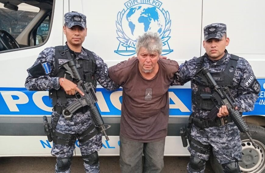 Prófugo de la justicia de El Salvador es capturado en Guatemala.