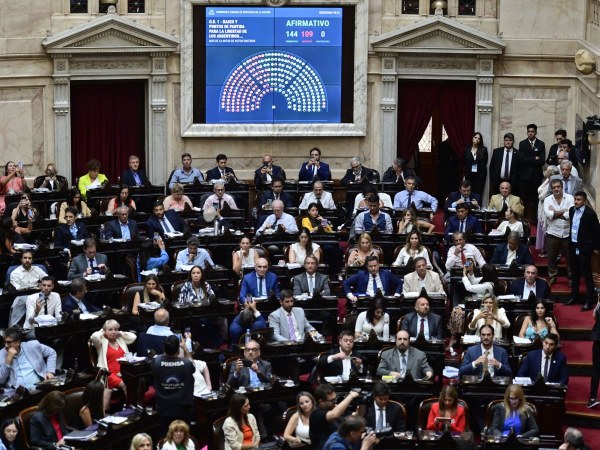 La Cámara de Diputados de Argentina aprueba la “Ley Bases” de Milei en la votación general