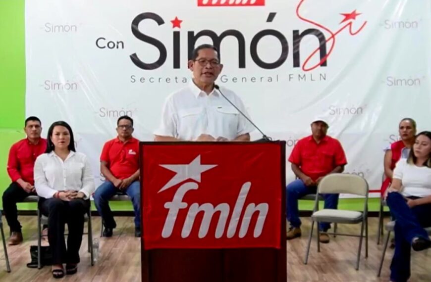 El FMLN busca un cambio en la dirección nacional.