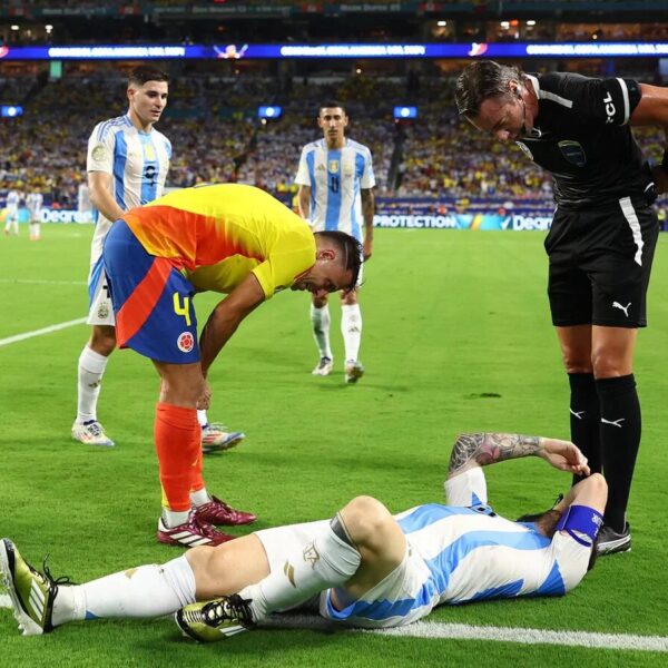 Messi se lesionó los ligamentos