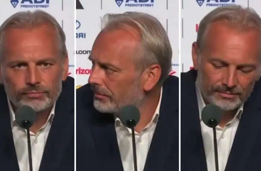 DT de la Selección de RD Congo, se enteró de la muerte de su padre en plena conferencia