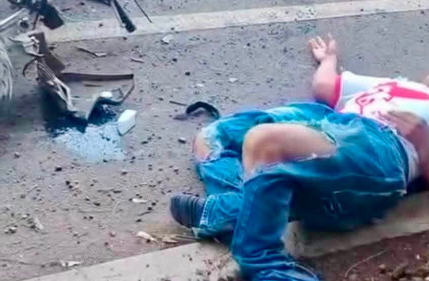 FALLECE MOTOCICLISTA INVOLUCRADO EN ACCIDENTE DE TRÁNSITO LA MAÑANA DE ESTE MIÉRCOLES.