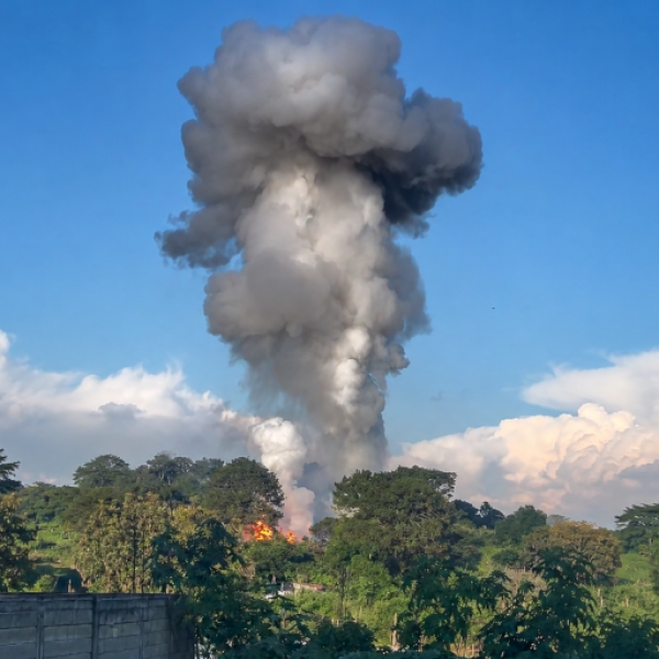 Fuerte explosión sacude Ocotepec y deja momentos de terror entre los vecinos.