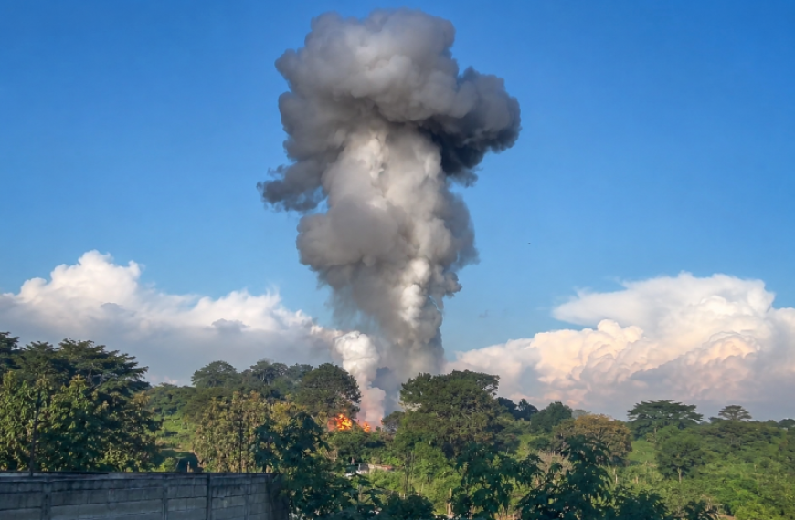 Fuerte explosión sacude Ocotepec y deja momentos de terror entre los vecinos.