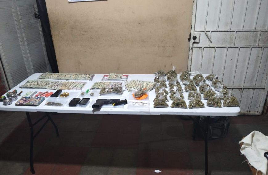 Capturados por distribucion de droga en San Jacinto, San Salvador
