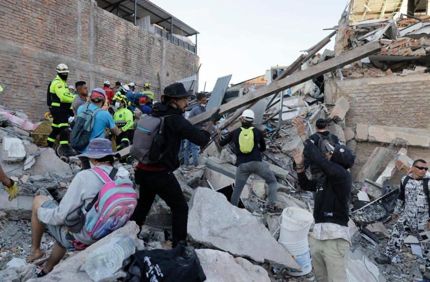 169 fallecidos y más de 600 heridos en Colombia, a causa del terremoto de magnitud 7.4
