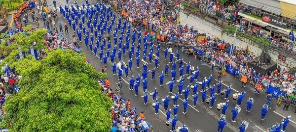 La Banda El Salvador, integrada por 1,000 jóvenes de todo el país, será una de las principales protagonistas del Desfile de Independencia 2026.