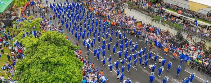 La Banda El Salvador, integrada por 1,000 jóvenes de todo el país, será una de las principales protagonistas del Desfile de Independencia 2026.
