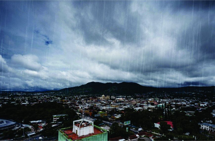 Lluvias y tormentas para la tarde y noche en El Salvador.