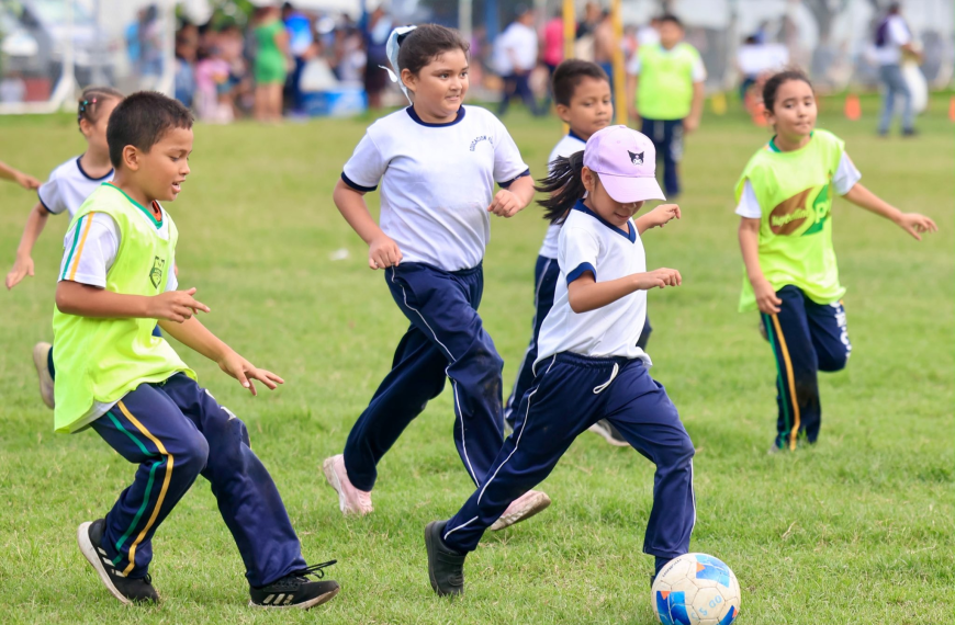 15 instituciones educativas de nivel primario participan en el cuarto Festival Deportivo de los Juegos Deportivos Estudiantiles Nacionales 2026.