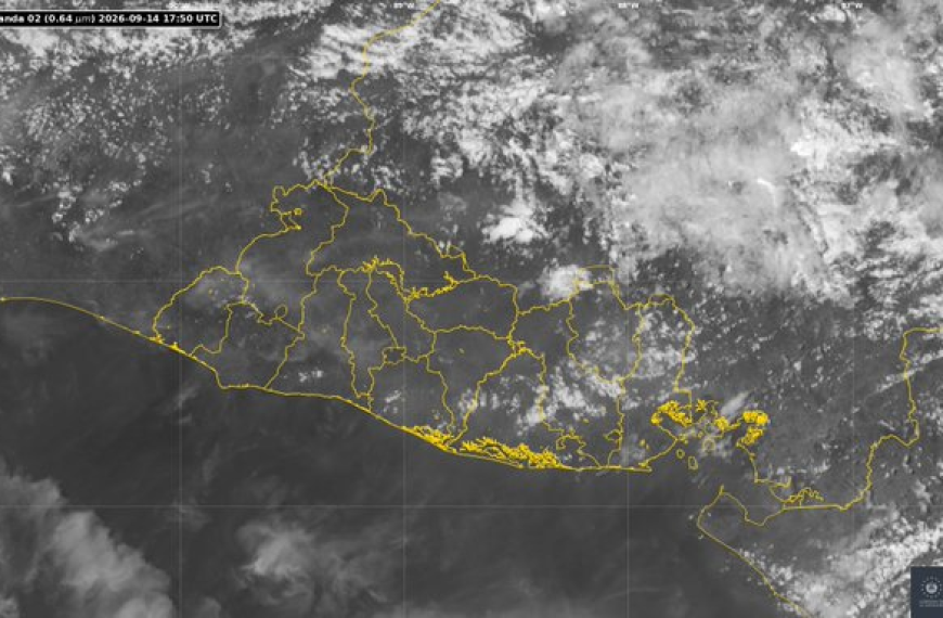 Pronóstico de muy corto plazo para la tardeVálido de 3:00 p.m. a 6:00 p.m. de 14/9/2026.