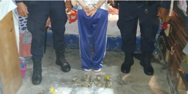 Adolescente es condenada por traficar drogas en La Libertad Oeste